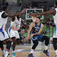 (SP)SLOVENIA-LJUBLJANA-BASKETBALL-FIBA EUROBASKET 2025-PREPARATION GAME-SLOVENIA VS BRITAIN