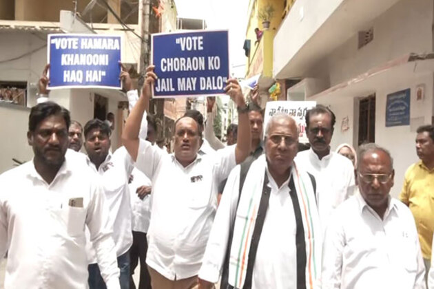 Congress takes out door-to-door campaign, accuses BJP of "vote theft" during elections