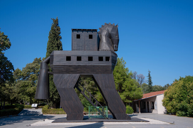 TRKIYE-CANAKKALE-ARCHAEOLOGICAL SITE OF TROY