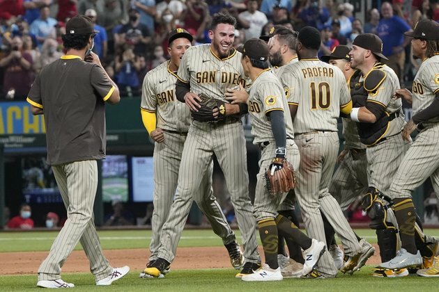 MLB roundup: Joe Musgrove blanks Rangers in Padres' first no-hitter