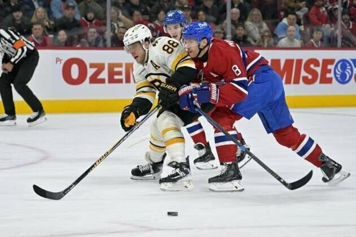 Bruins edge Atlantic foe Canadiens in penalty-filled game