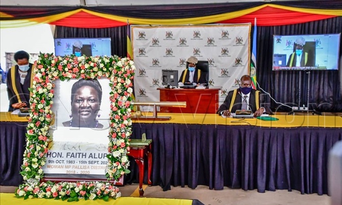 Parliament to pay tribute to Faith Alupo Parliament to pay tribute to Faith Alupo