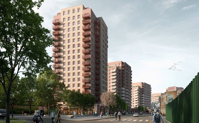 An artist's impression of Barratt London's Bollo Lane scheme, in Acton - Credit: Barratt London An artist's impression of Barratt London's Bollo Lane scheme, in Acton - Credit: Barratt London