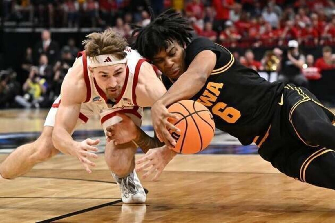 Iowa rallies past Nebraska, in first Elite Eight since '87