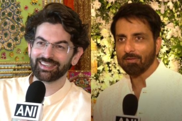 Neil Nitin Mukesh, Sonu Sood offer glimpse into their Ganesh Chaturthi celebrations
