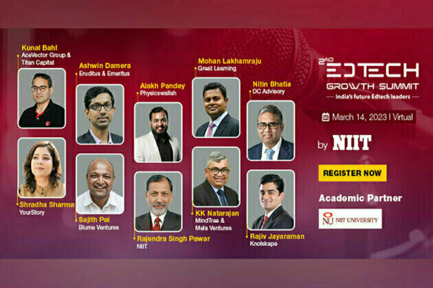 NIIT announces 2nd edition of EdTech Growth Summit to Build Next Gen Leaders of India