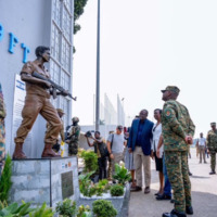 Uganda unveils statue of Netanyahu’s brother killed in Entebbe raid