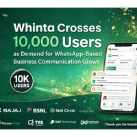 Whinta Crosses 10,000 Users, Emerging as a Leading WhatsApp Business API Platform in India