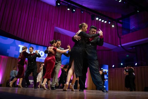 InPics|Chinese tango dancers shine at the Tango World Cup 2025