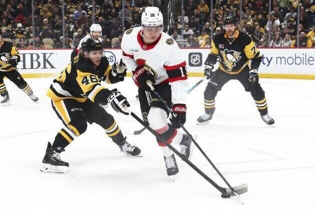 Senators win fourth straight, stifle red hot Penguins