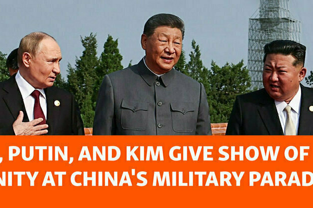 Xi, Putin, and Kim Give Show Of Unity At China's Military Parade
