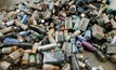 Up to 3300t of battery waste is produced in Australia annually