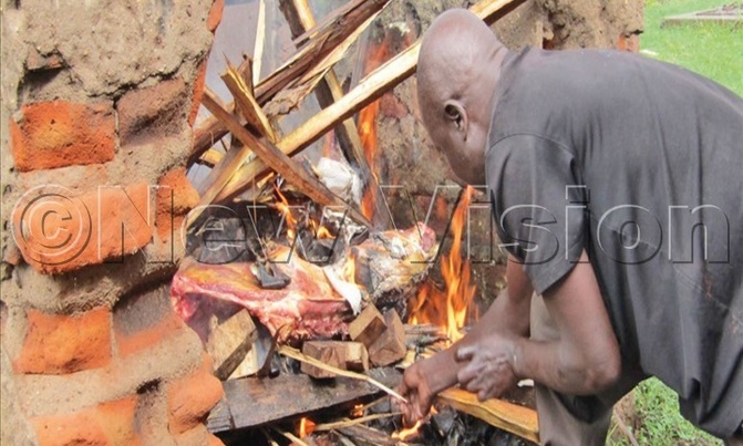 Tororo vet burns smuggled meat Tororo vet burns smuggled meat