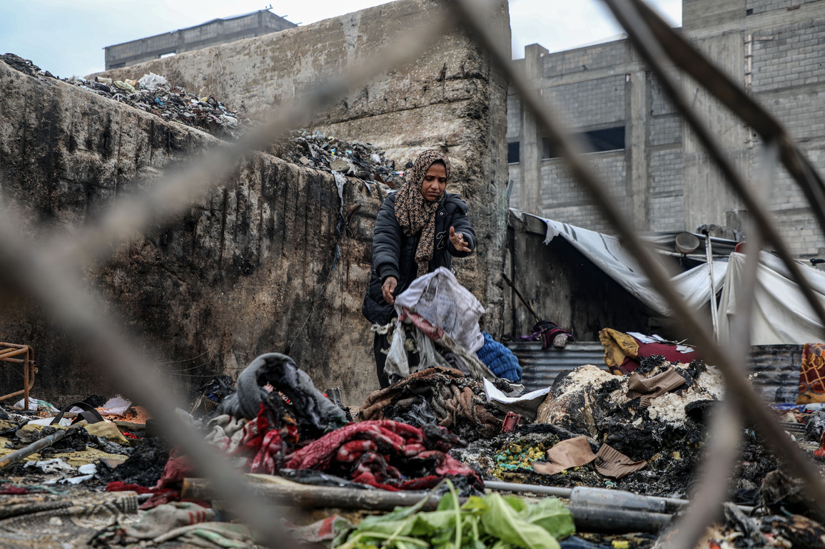 MIDEAST-GAZA-FIRE