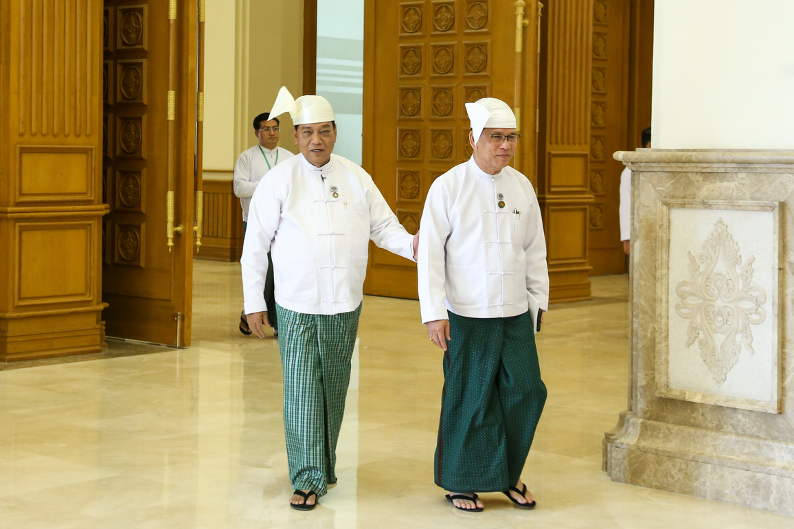 MYANMAR-NAY PYI TAW-LOWER HOUSE-NEW SPEAKER