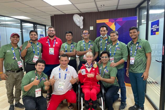 Indian medics help Roza Kozakowska bounce back as polish athlete strikes gold with championship record