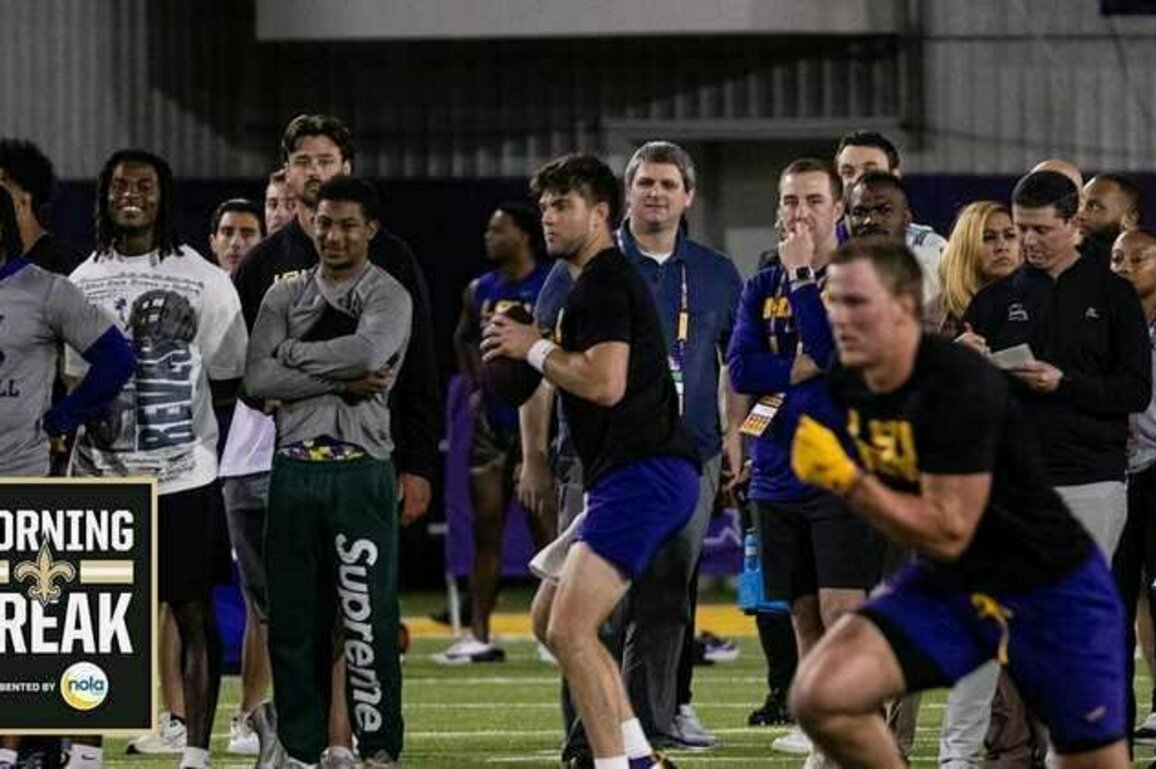 Morning Break: Saints assess key future draft prospects