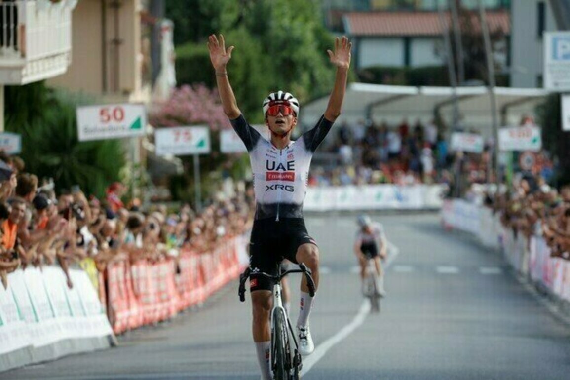 UAE Team Emirates-XRG's del Toro completes Italian treble with Coppa Sabatini win
