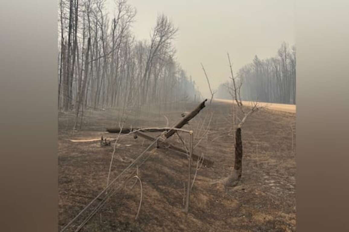 Overnight rain brings relief to some parts of Manitoba but only brushes Lac du Bonnet blaze