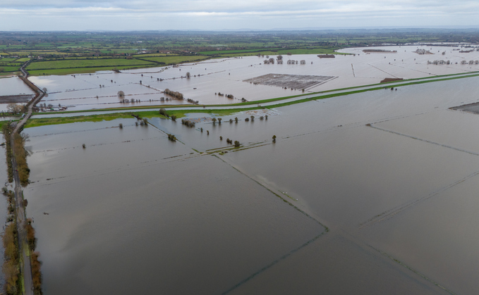 North Curry Moor floods on the Somerset Levels / Credit: iStock