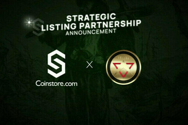 Coinstore.com lists 11:11 token - A special cryptocurrency that is used within the Hyper Barter Exchange (HBE) platform
