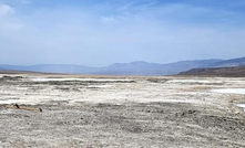  A view of the SaltFire Flat, the location of QX Resources’ Liberty lithium project