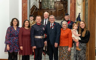 Scottish agriculturalist presented with British Empire Medal