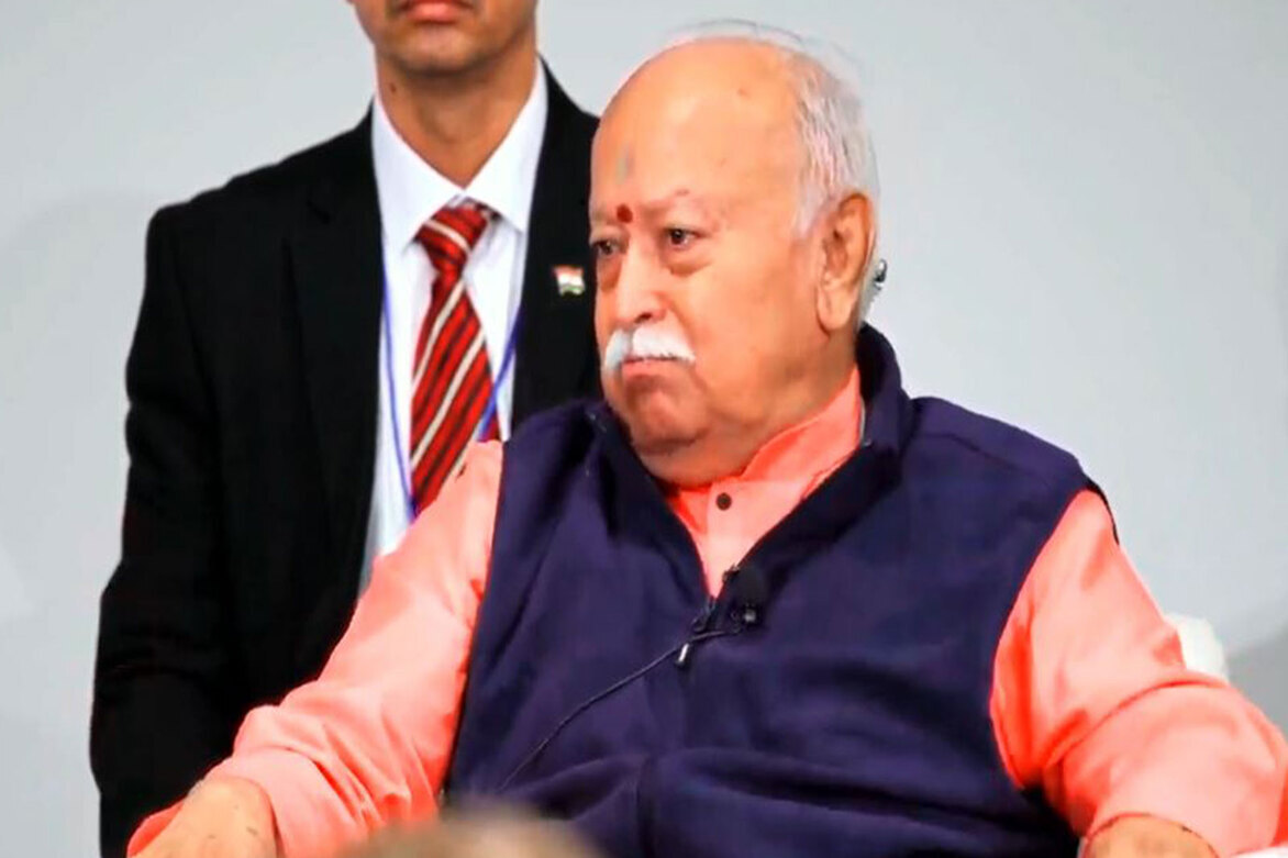 "If any Hindu thinks that there should be no Muslim in Bharat, he will not remain Hindu": RSS Chief Mohan Bhagwat in New York
