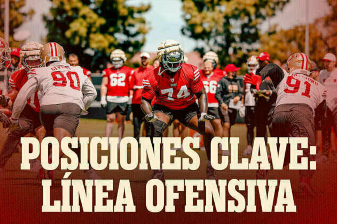 Posiciones Clave de los 49ers: La Lnea Ofensiva