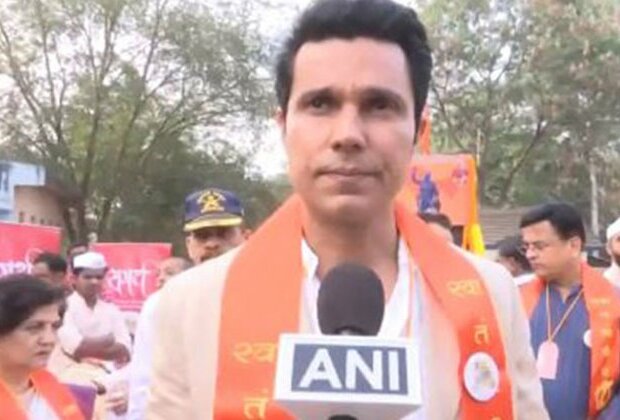 Randeep Hooda flags off 'Swatantraveer Savarkar Mukti Shatabdi Yatra'