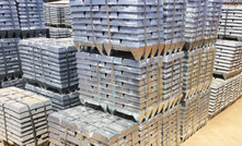 The zinc stockpile in LME warehouses have dropped over 90% over the past five years
