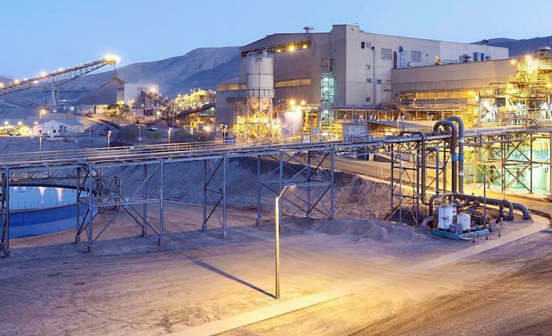 The Candelaria mining complex in Chile