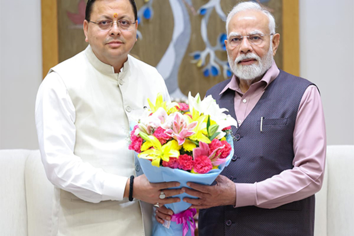 Uttarakhand CM Dhami extends wishes to PM Modi on becoming second-longest serving Prime Minister