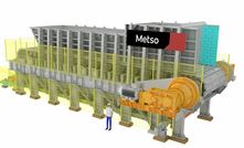  The AF18 apron feeder Credit Metso