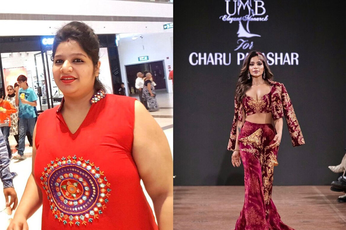 Priya Munjal's Epic Weight Loss Journey: From 104kg to Global Runway Star at Paris and Milan Fashion Weeks with Charu Parashar and UMB Pageants