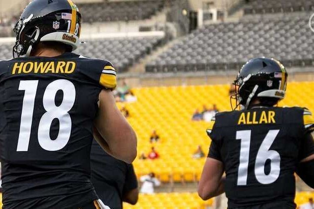 Howard, Allar to share playing time vs. Jets