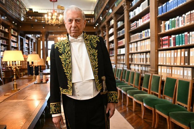 Peruvian Nobel winner Mario Vargas Llosa joins French Academy