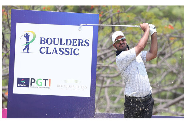 Boulders Classic 2026: Shubhankar matches course record of 64 to build seven-shot lead in Round-3