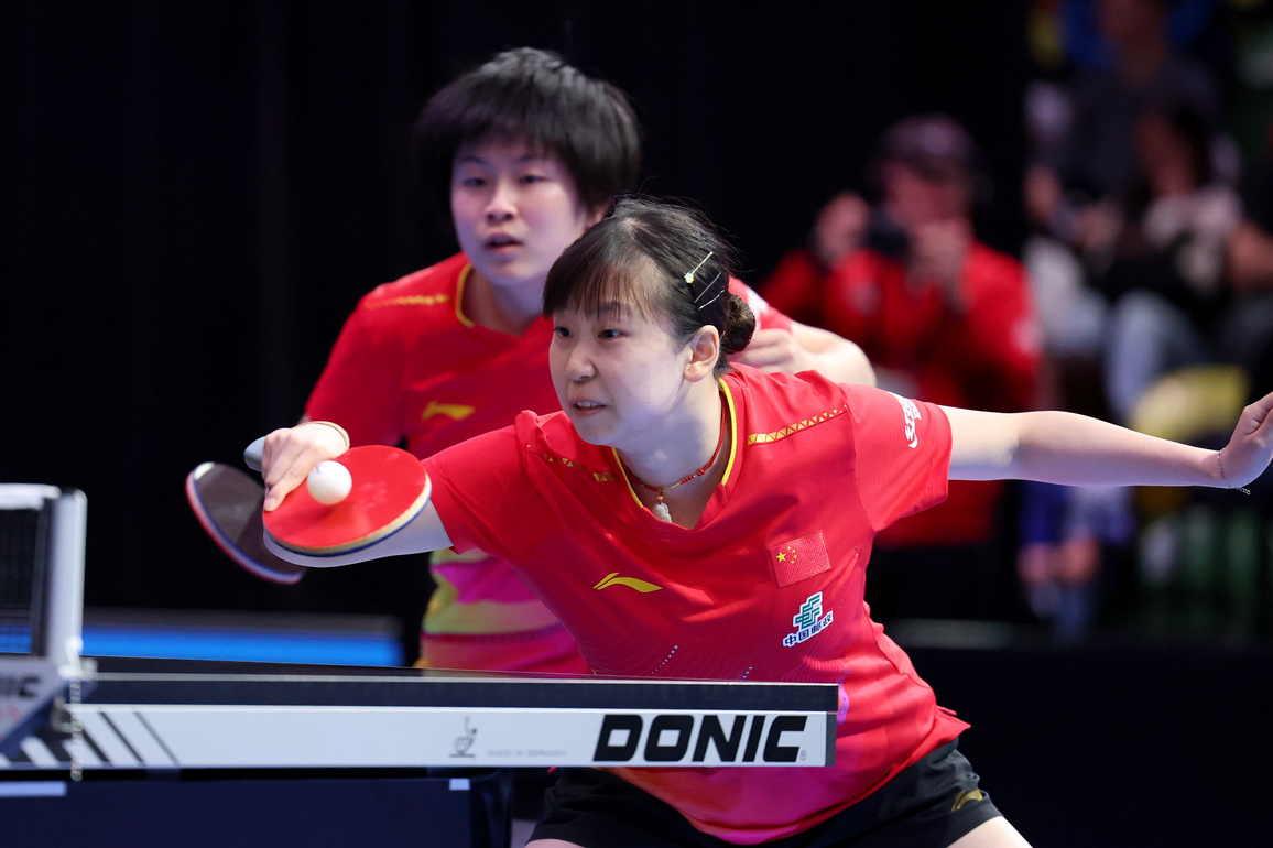 (SP)BRITAIN-LONDON-TABLE TENNIS-WTT-STAR CONTENDER-WOMEN'S DOUBLES