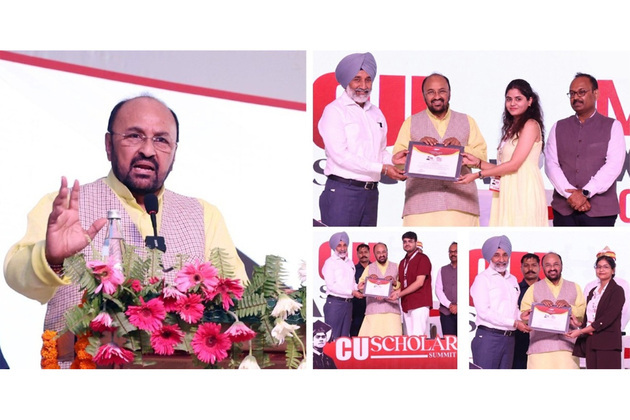 1500 Meritorious Students from UP, Bihar & Jharkhand felicitated during Scholars' Summit 2026 at Chandigarh University Uttar Pradesh