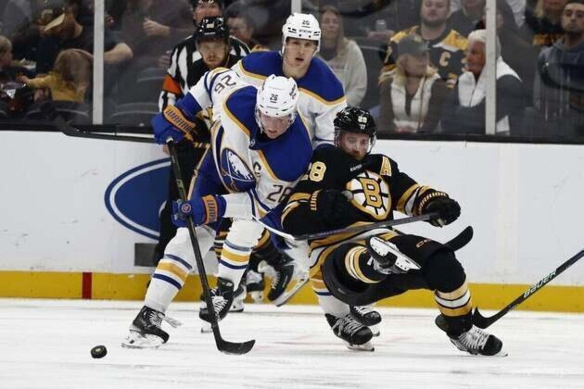 Sabres' first postseason since 2011 starts with confident Bruins