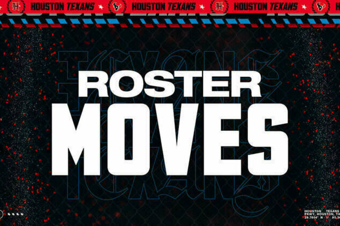 Houston Texans Transactions (10-04-2025)