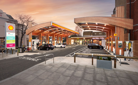 A planned Shell EV station | Credit: Shell