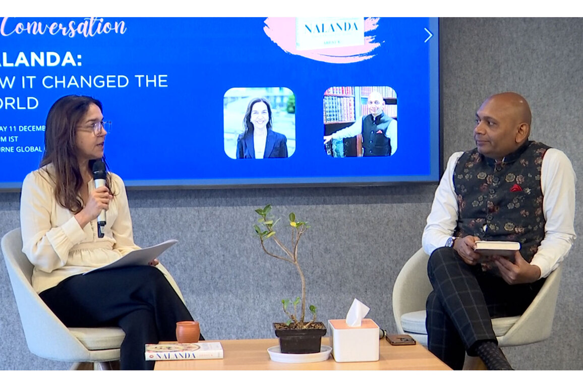 Melbourne Global Centre hosts special session on Abhay K.'s 'Nalanda'