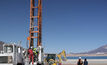  Drilling at CleanTech Lithium's operations in Chile. Source: CleanTech Lithium