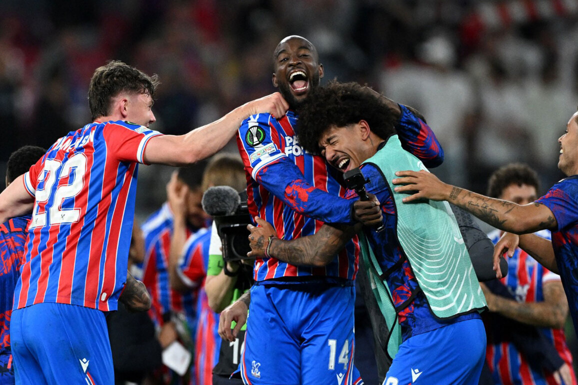 Jean-Philippe Mateta fires Crystal Palace to historic UEFA Conference League crown