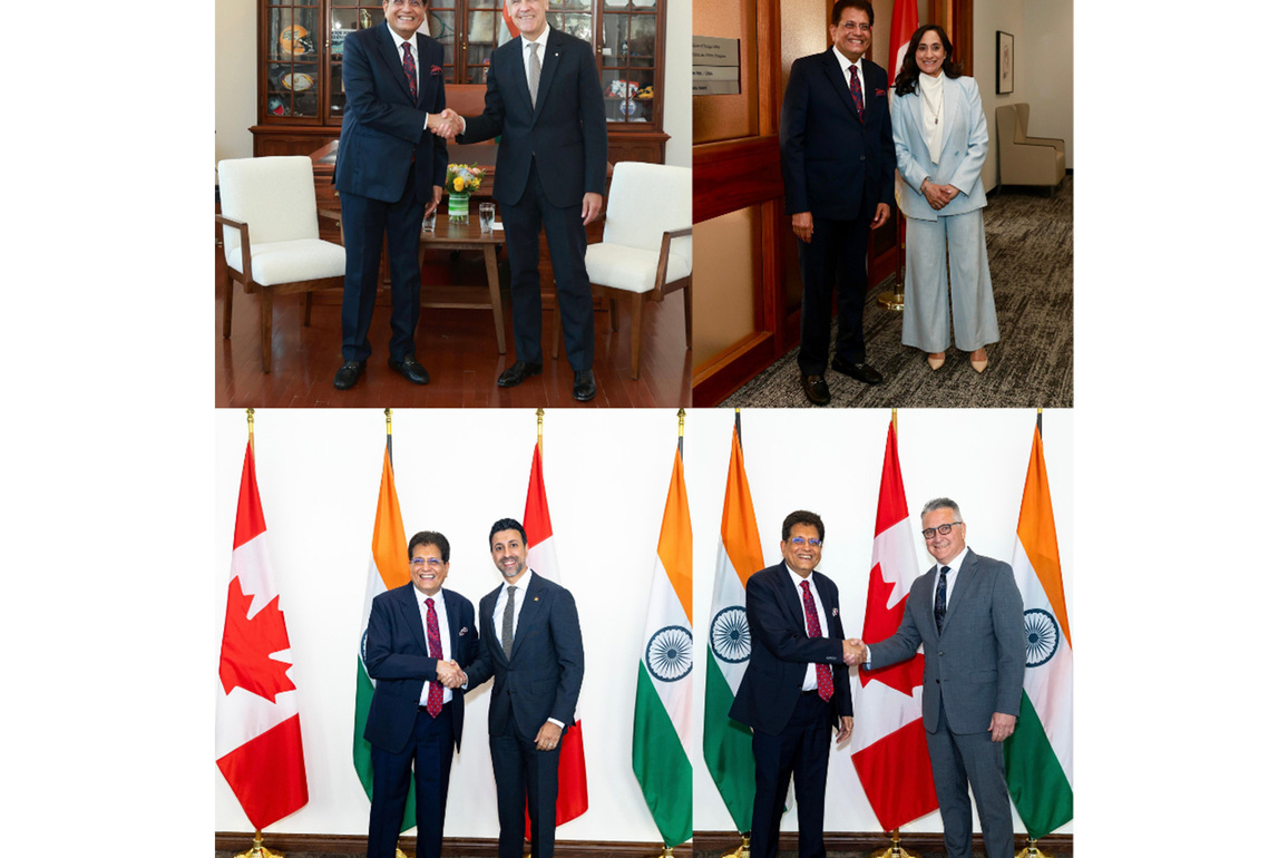 Piyush Goyal meets Canadian Prime Minister in Ottawa; Expresses optimism towards early India-Canada CEPA conclusion