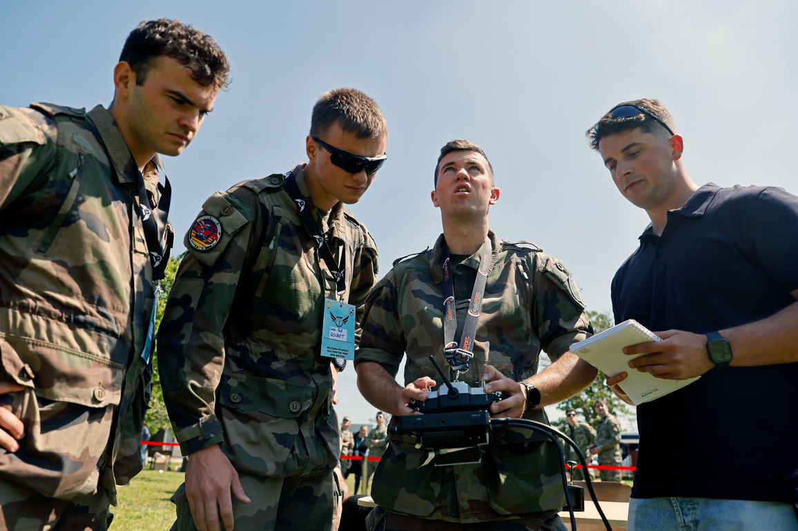 ROMANIA-BUCHAREST-MILITARY STUDENT MULTIROTOR FEST
