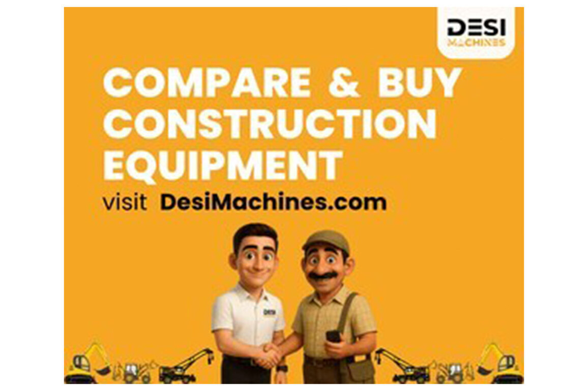 DesiMachines.com completes one year of helping buyers make clearer Construction Equipment decisions