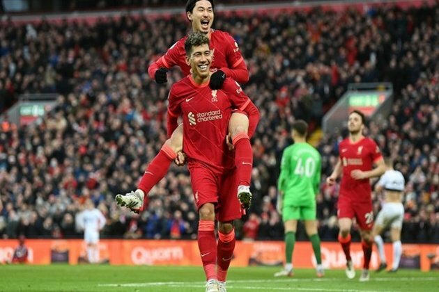 Premier League: Liverpool ease past Brentford, Harrison hat-trick helps Leeds beat West Ham